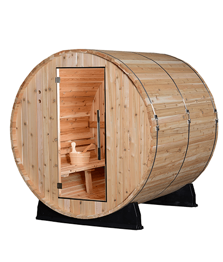 Sauna baril extérieur pour le jardin Palmata